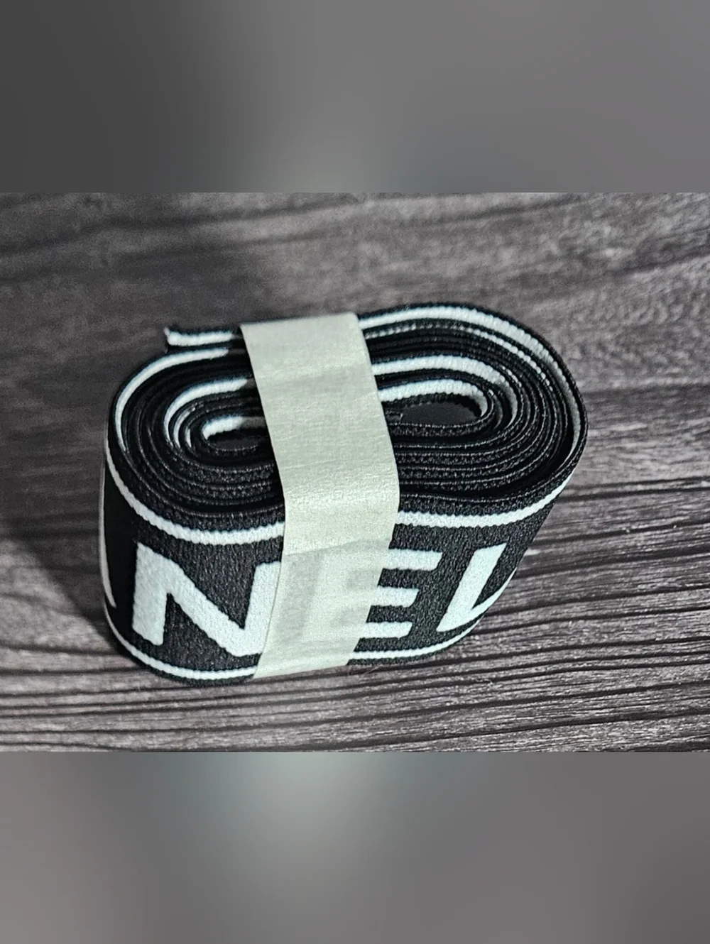 NEW Chanel Black White Large Gift Ribbon 45" Long Thick Wide Cotton Reversible - Picture 3 of 10